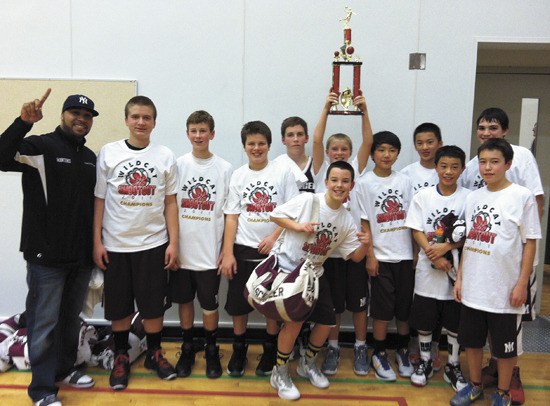 The Mercer Island seventh grade Cascade team won the Mount Si Wildcat Shootout last weekend.