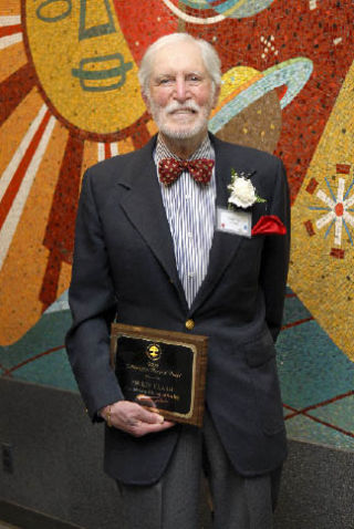 Phil Flash was awarded for his devotion to Island history at the Museum of History and Industry in Seattle on April 22.