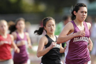 Islander Hailey Piper finished third at the 3A KingCo meet in the 1