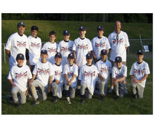 The Mercer Island Tigers baseball team won the Bellevue-MI City Tournament. Pictured in the front row