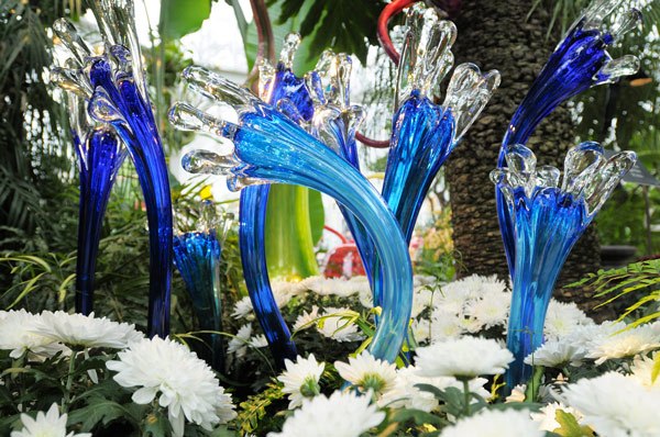 This is one of Tacoma glass artist Dale Chihuly’s creations.