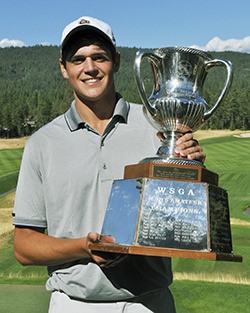 Charlie Kern  came from behind to win the  Washington State Men’s Amateur golf tournament  Aug. 6 in Cle Elum.
