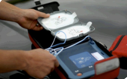 It's "shockingly simple" to use an AED if the device can be easily located