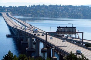 I-90 bridge.