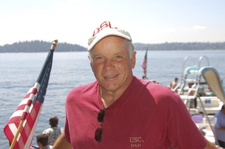 Island resident David Dykstra spends much of his free time ‘cruising’ Lake Washington with friends