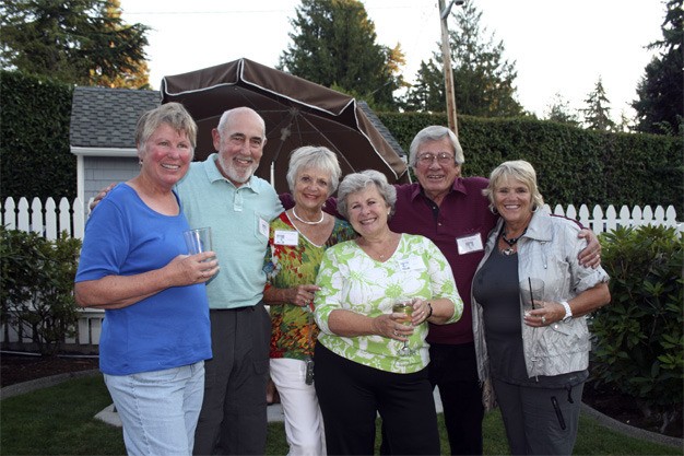 The Mercer Island High School class of ’61 had a great turnout for their 50-year reunion at the Roanoke Inn
