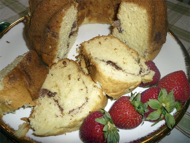 Try this sour cream coffee cake
