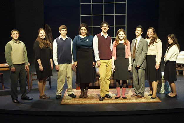 Northwest Yeshiva High School students perform ‘The Diary of Anne Frank’ to a full house at Youth Theatre Northwest on Thursday