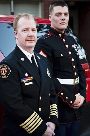 Mercer Island Fire Chief Chris Tubbs’ son