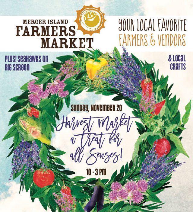 Mercer Island’s Harvest Market is Nov. 20 Mercer Island Reporter