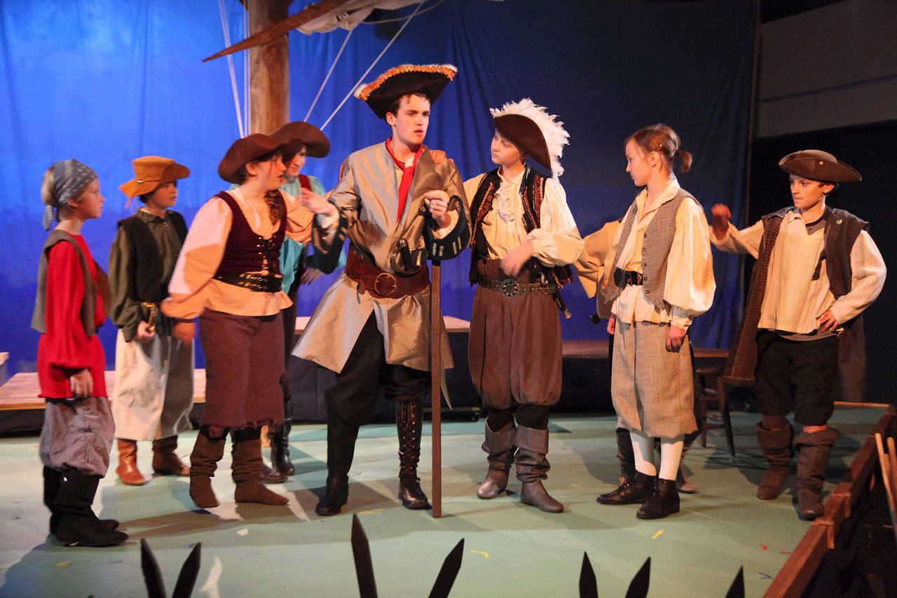 “Treasure Island” performs Nov. 4-20 at the Parish Hall Theatre, located at 4400 86th Ave. SE in Mercer Island. Photo courtesy of YTN