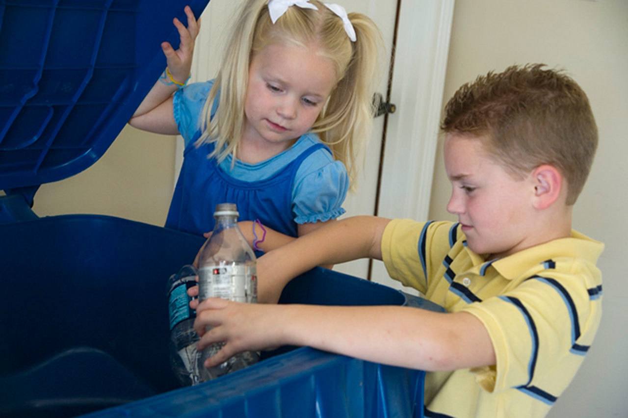 During the holidays, Americans on average generate 25 percent more waste than normal, or almost 1,000 pounds of wasteper household. Photo courtesy of Republic Services