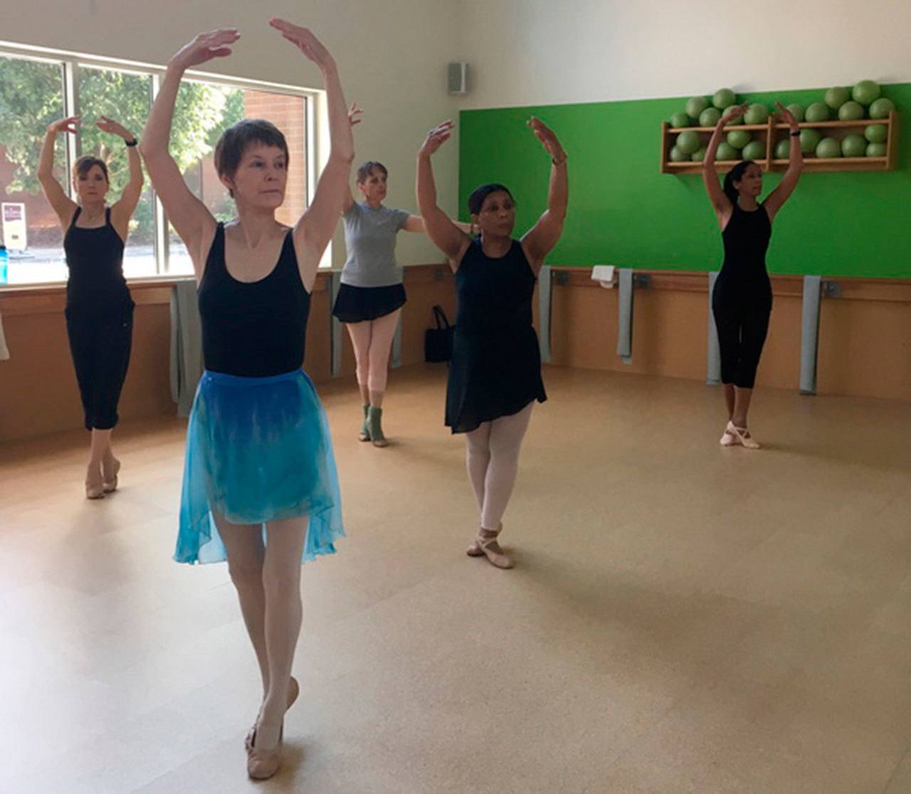 “Ballet with Stevie” classes for adults are held at The Dailey Method in Mercer Island. Photo courtesy of Stevie Reiff