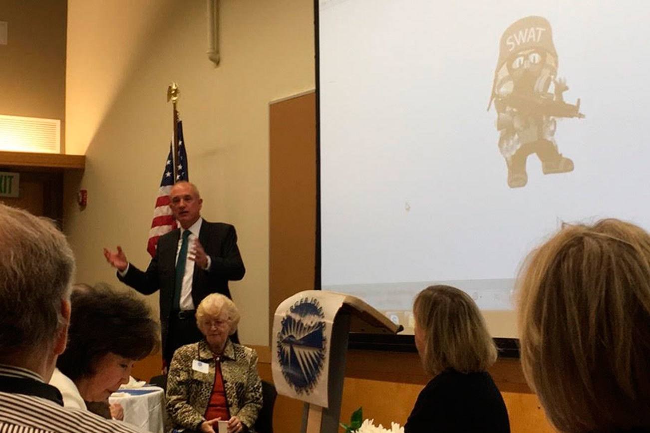 King County Sheriff comes to town | John Urquhart discusses policing perceptions with Mercer Island Chamber