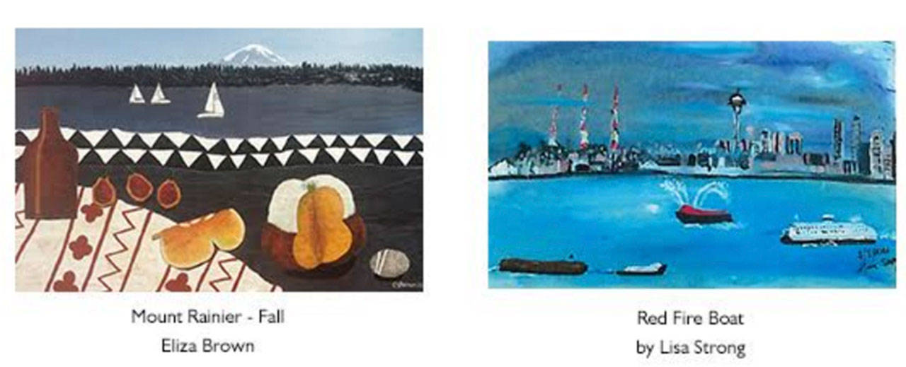 The Mercer Gallery will feature artists Eliza Brown and Lisa Strong from Feb. 27 to April 4, with an opening reception on March 9. Contributed images