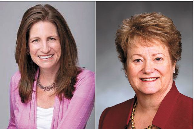 State Reps. Judy Clibborn (right) and Tana Senn represent the 41st District.