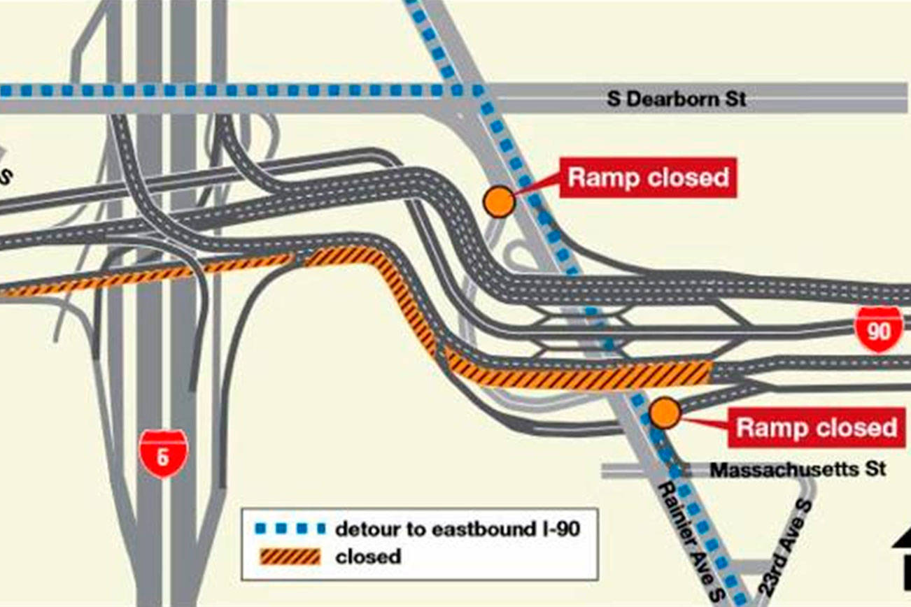 Eastbound I-90 to close this weekend