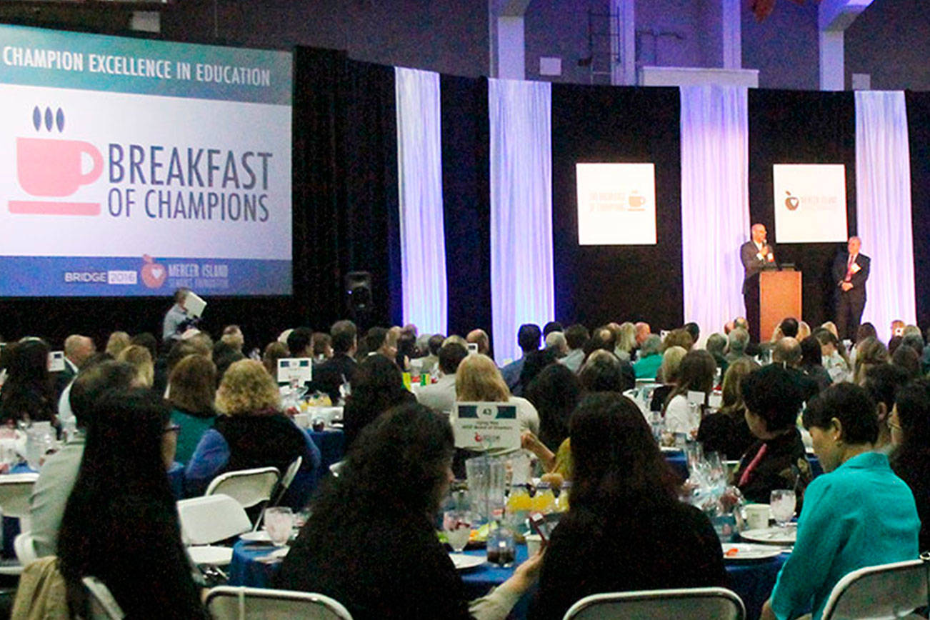 Breakfast of Champions seeks support for Mercer Island schools