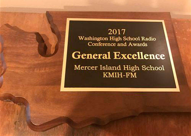 KMIH awarded as state’s top high school radio station