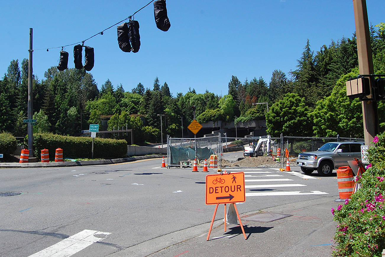 I-90 center lanes closed as of June 4 for light rail construction