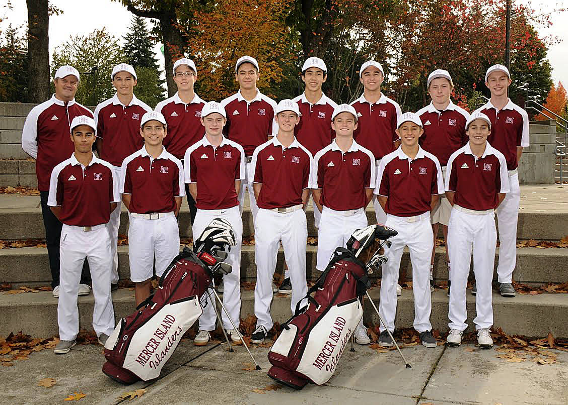Photo courtesy of Craig Degginger                                The Mercer Island High School boys golf team earned the Class 3A academic state championship for the 2016-17 season. Mercer Island, which is coached by Tyson Peters, had a combined team grade point average of 3.842.