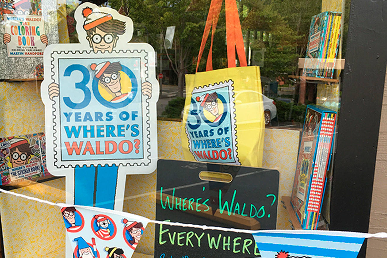Find Waldo at Mercer Island businesses