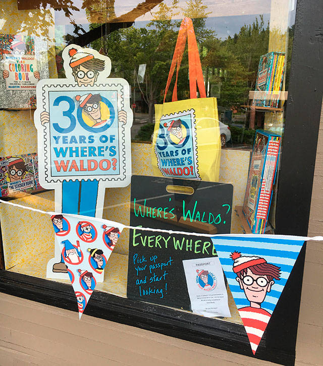 Island Books, and other Mercer Island businesses, are celebrating Where’s Waldo’s 30th anniversary. Katie Metzger/staff photo