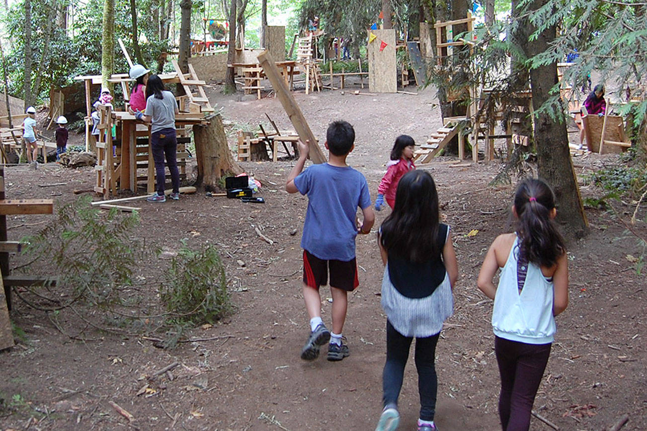 Mercer Island’s Adventure Playground inspires creativity in construction