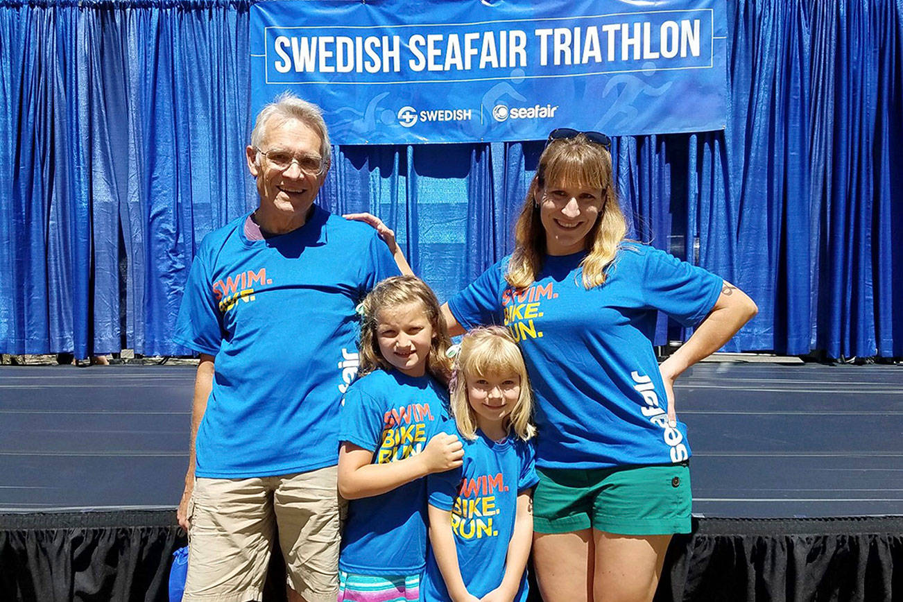 Fit family | Three generations compete in Seafair Triathlon