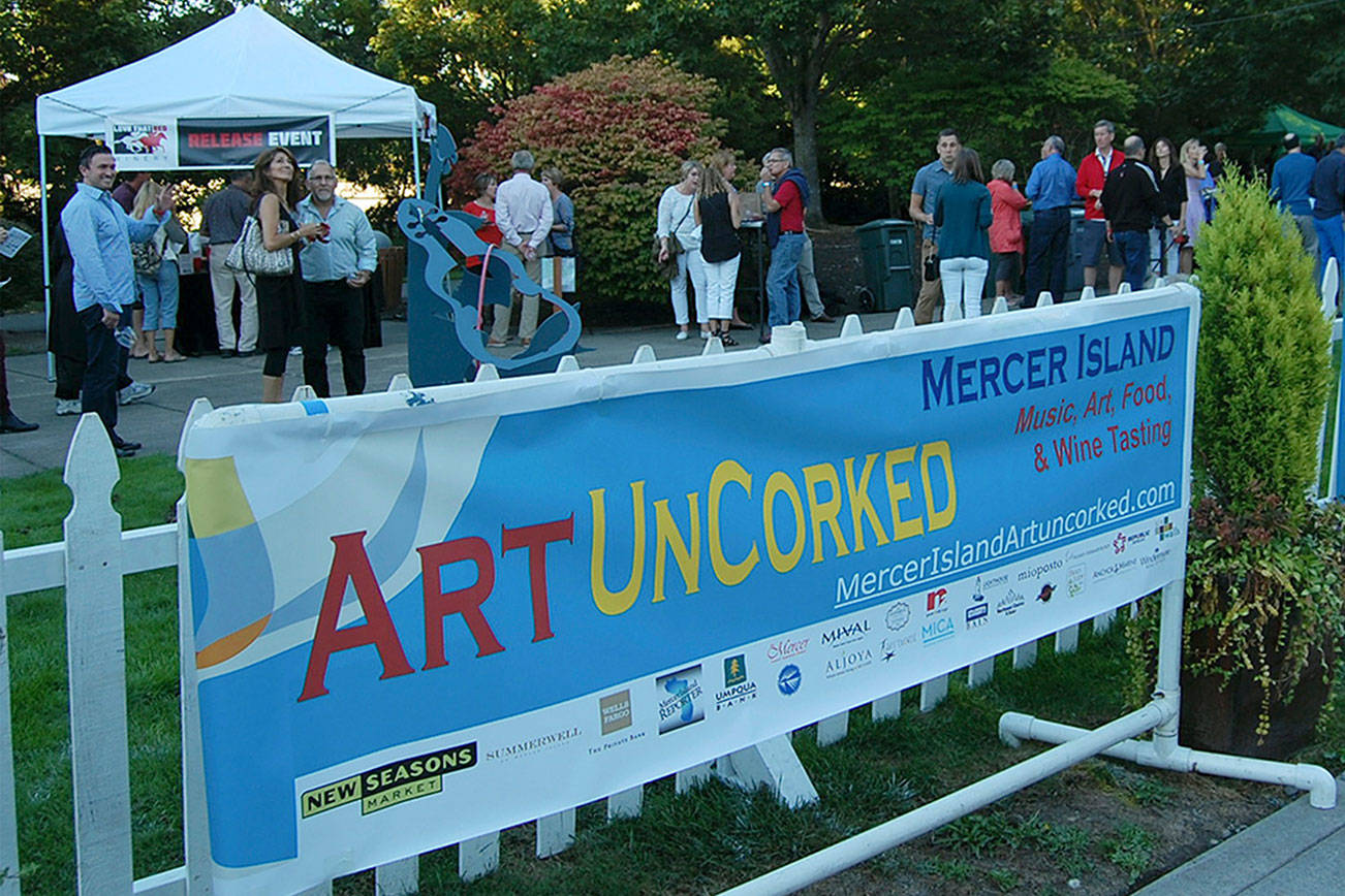 Mercer Island’s annual Art Uncorked event returns Friday