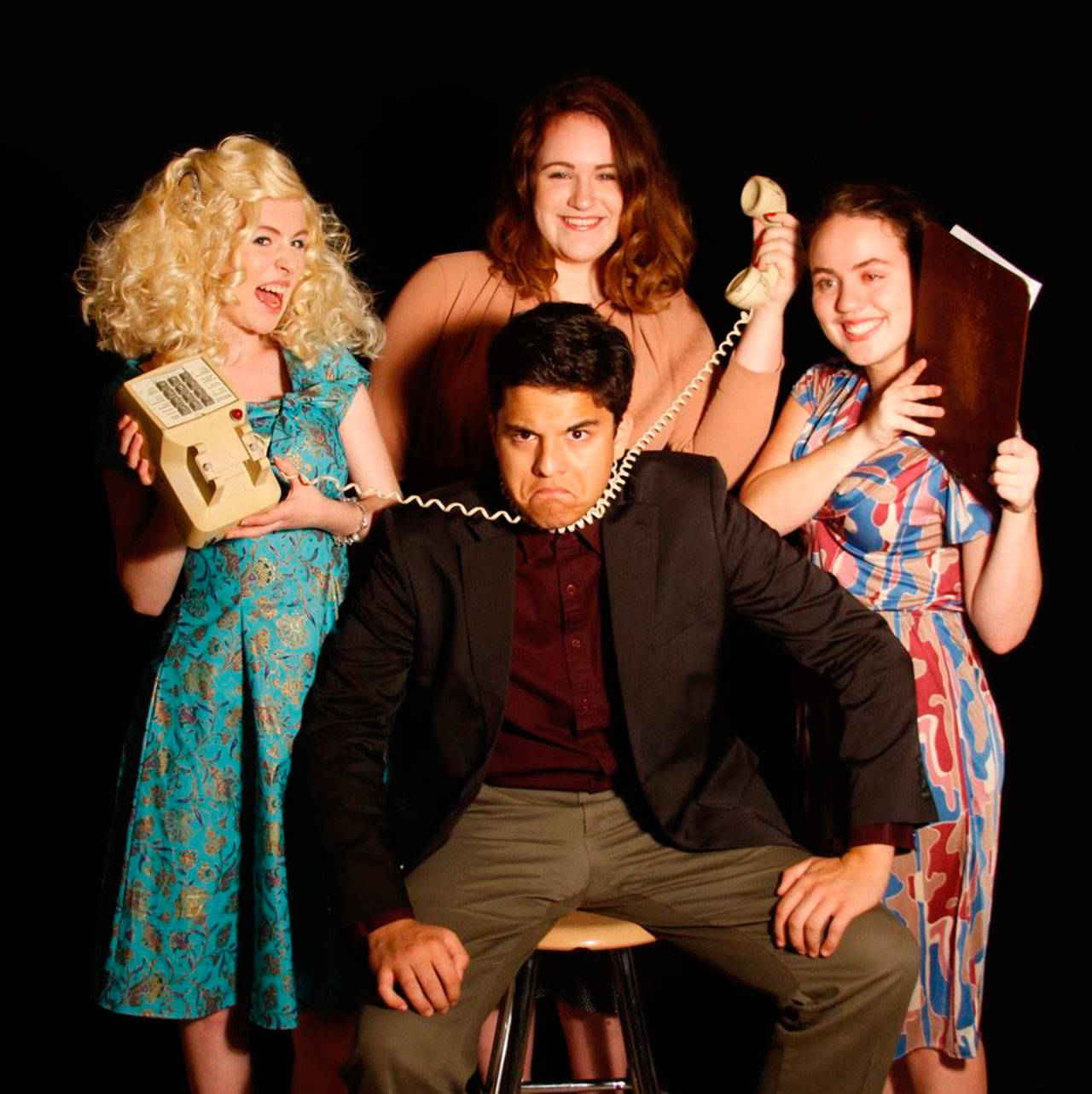 MIHS drama presents “9 to 5: The Musical” in November. Photo courtesy of Craig Degginger/Mercer Island School District