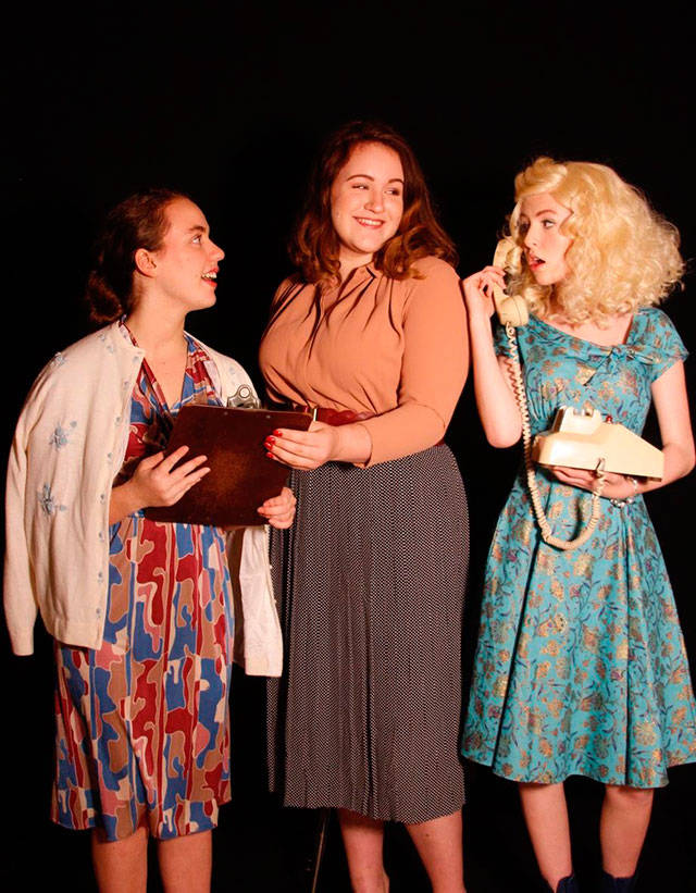 Photo courtesy of Craig Degginger/Mercer Island School District                                 The new Drama Boosters organization is gearing up as MIHS presents “9 to 5: The Musical,” opening Nov. 9.