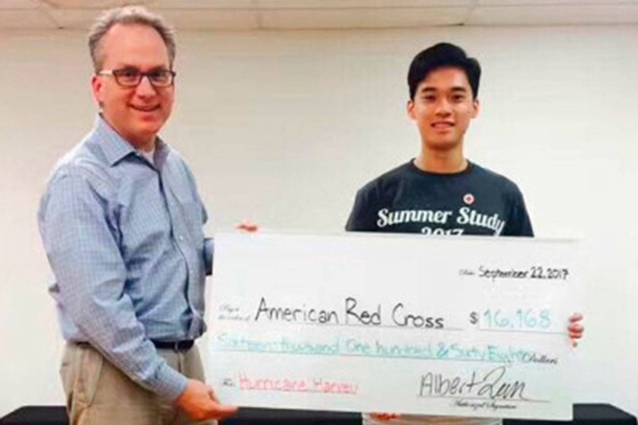Mercer Island High School student raises $16,000 for hurricane relief
