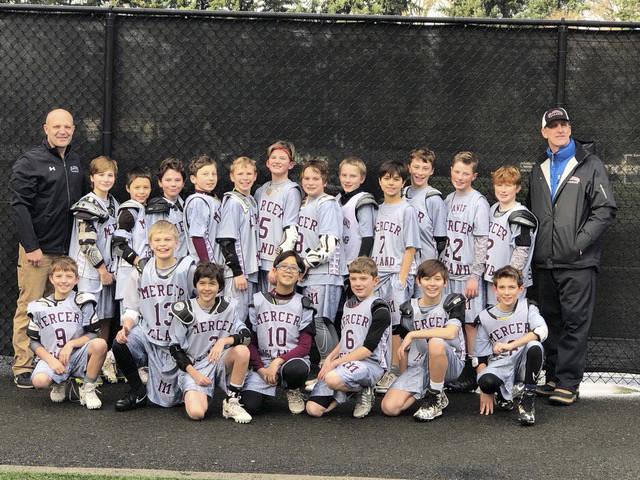 Photo courtesy of Jim Jantos                                The Mercer Island boys lacrosse fifth/sixth grade Silver squad competed at the annual Space Needle Shootout from Dec. 1 through Dec. 3 at the Starfire Sports Complex in Tukwila. The Silver squad finished the 5/6 tournament with an overall record 2-2. The Mercer Island team captured victories against Bellevue and the Eastlake Cardinal. They suffered defeats against the New West Salmonbellies and South Sound 24/25. The Space Needle Shootout is the largest lacrosse tournament in the Northwest with more than 60 teams in attendance