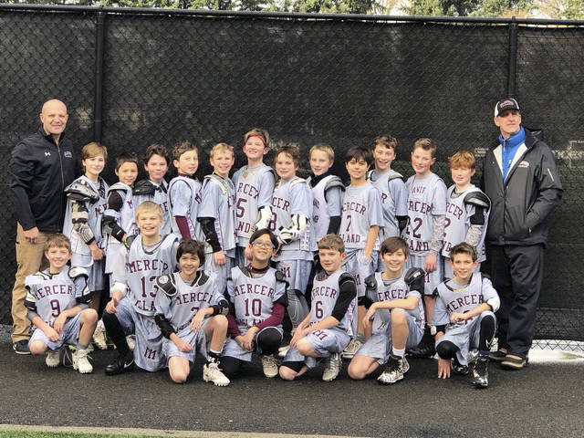 Photo courtesy of Jim Jantos The Mercer Island boys lacrosse fifth/sixth grade Silver squad competed at the annual Space Needle Shootout from Dec. 1 through Dec. 3 at the Starfire Sports Complex in Tukwila. The Silver squad finished the 5/6 tournament with an overall record 2-2. The Mercer Island team captured victories against Bellevue and the Eastlake Cardinal. They suffered defeats against the New West Salmonbellies and South Sound 24/25. The Space Needle Shootout is the largest lacrosse tournament in the Northwest with more than 60 teams in attendance
