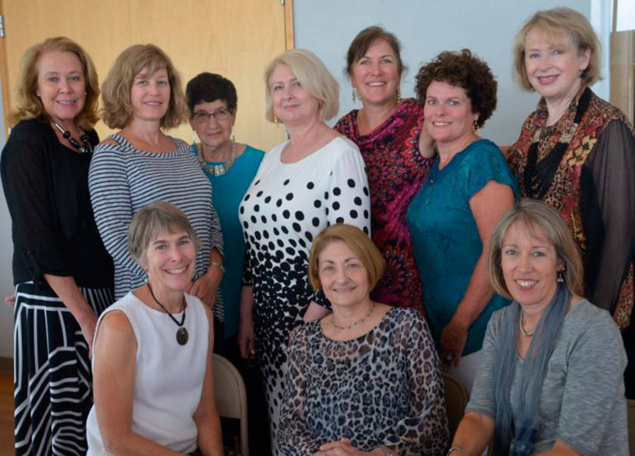 The Mercer Island Women’s Club executive board. Photo via mercerislandwomensclub.com
