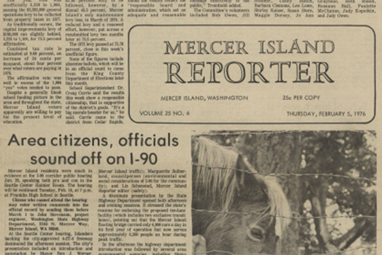 A revived Mercer Island Historical Society opens up the past