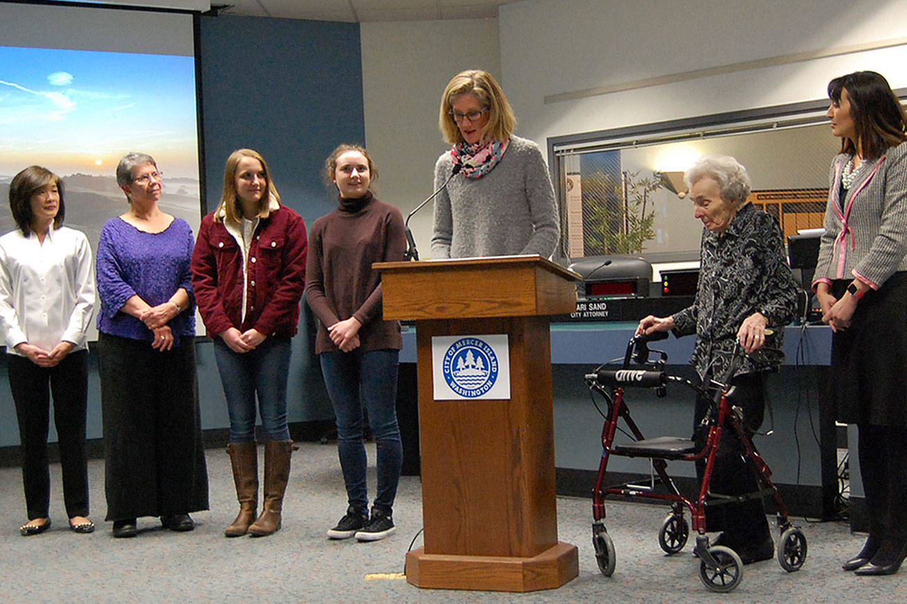 Mercer Island proclaims March as Women’s History Month