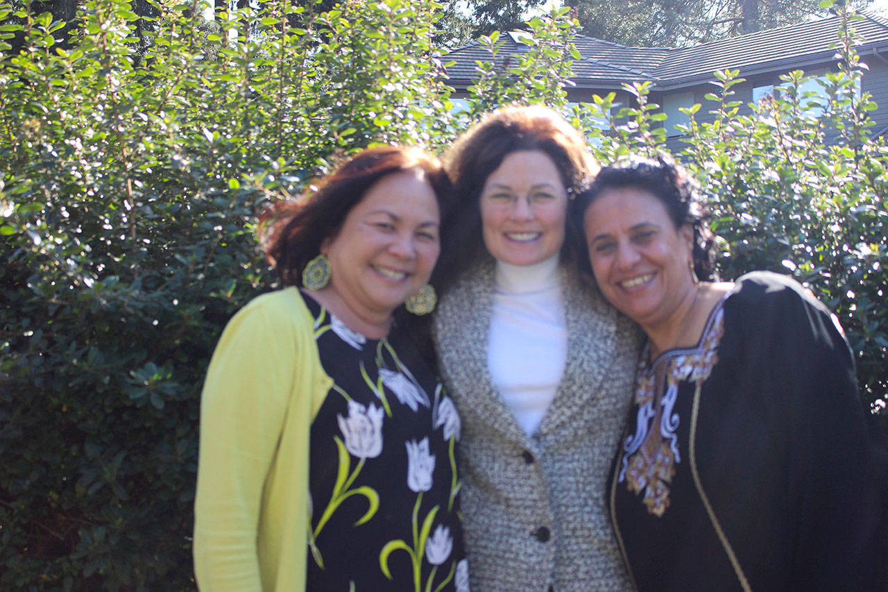 Natalie Thomson, Connie Shepherd, and Aisha Jarman.