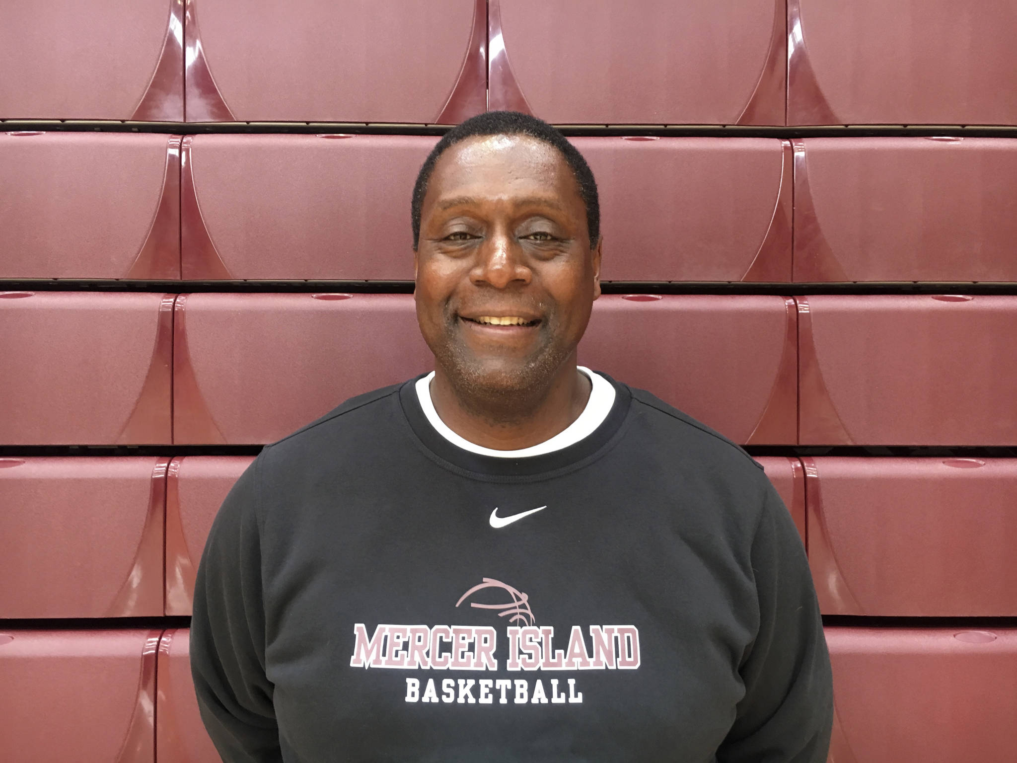 Dennis Black, who was an assistant coach with the Skyline Spartans boys basketball team during the 2017-18 season, is the new head coach of the Mercer Island Islanders girls basketball team.                                Photo courtesy of Andrea Hegarty