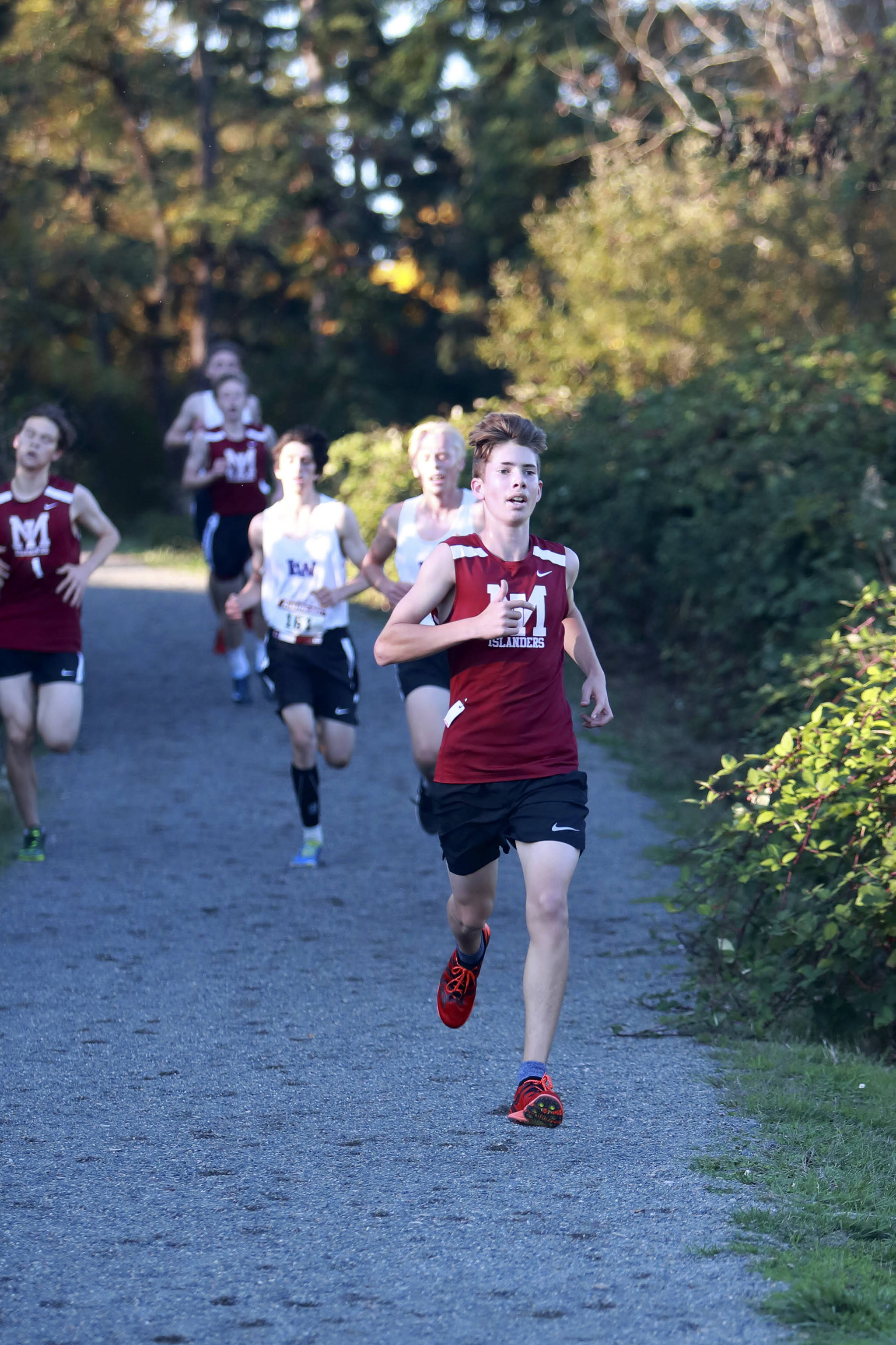 Mercer Island Islanders freshman Kai Zettel (pictured) earned 36th place with a time of 17:01.2 at the Class 3A Sea-King District II championships on Oct. 25 in Seattle. Photo courtesy of Jay Na