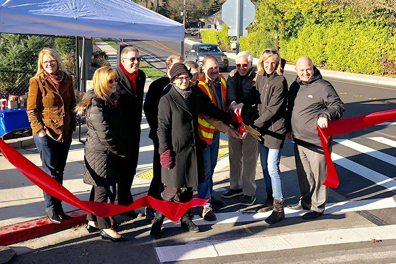 City of Mercer Island celebrates new safe route to school