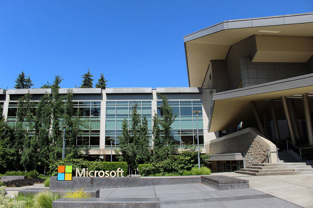 Microsoft’s Building 92. Wikimedia/Photo by Coolcaesar