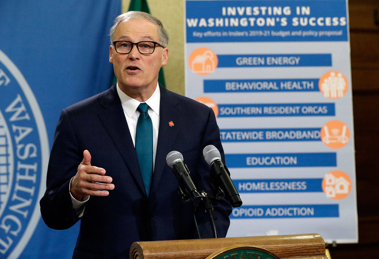 Inslee pushes state capital gains tax