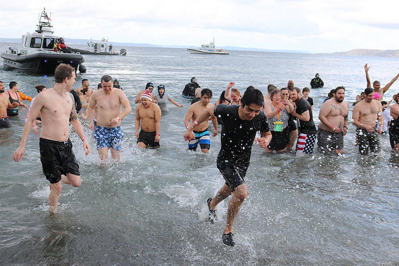 Freezin’ for a reason | Polar Plunge supports Special Olympics Washington