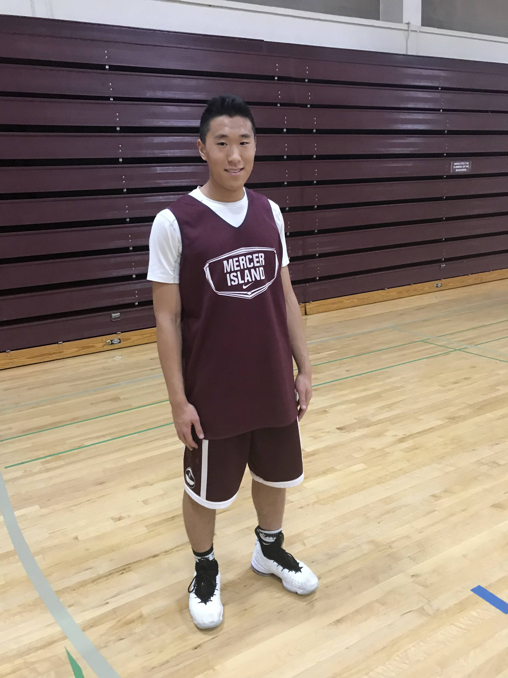 Mercer Island Islanders senior point guard Will Lee earned 3A KingCo first-team all league honors for his play during the 2018-19 season. The Islanders finished with an overall record of 17-6. Shaun Scott, staff photo