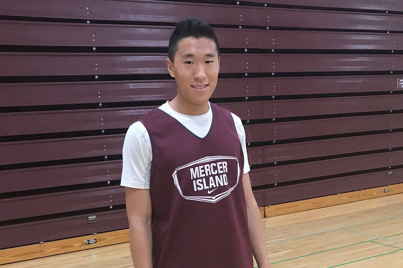 Mercer Island Islanders senior point guard Will Lee earned 3A KingCo first-team all league honors for his play during the 2018-19 season. The Islanders finished with an overall record of 17-6. Shaun Scott, staff photo