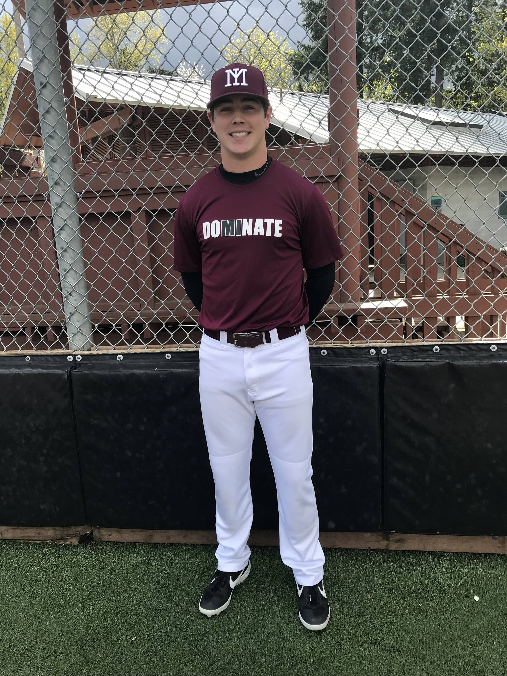 Mercer Island senior outfielder Cole Miller will continue his baseball career with the Huskies next year. Shaun Scott, staff photo