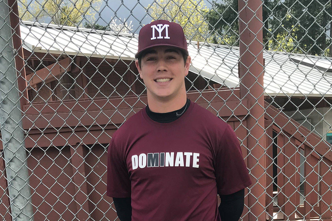 Mercer Island senior outfielder Cole Miller will continue his baseball career with the Huskies next year. Shaun Scott, staff photo