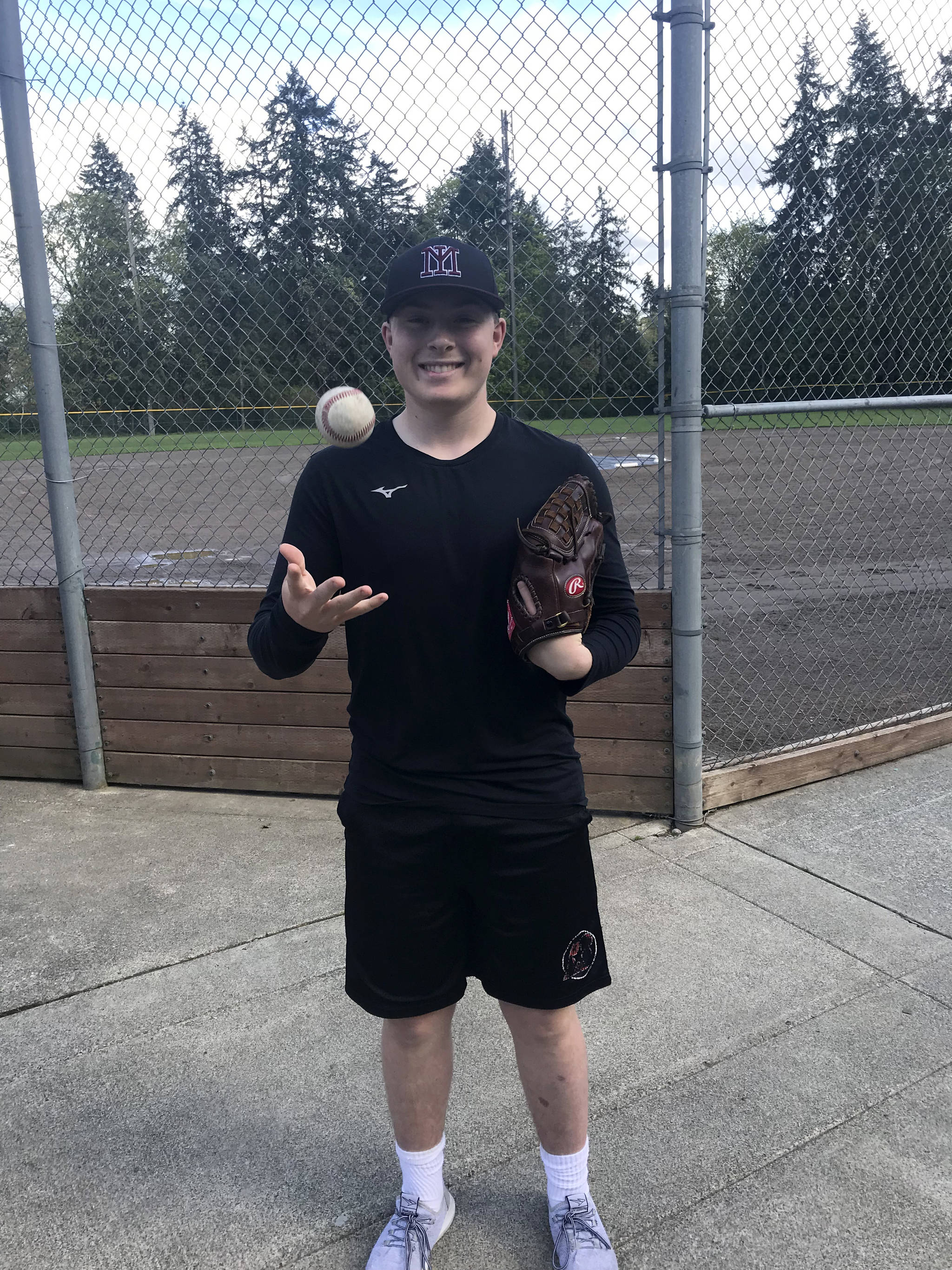 Mercer Island Islanders senior pitcher Liam Dammeier has an overall record of 3-1 on the hill during his senior season thus far. Shaun Scott/staff photo